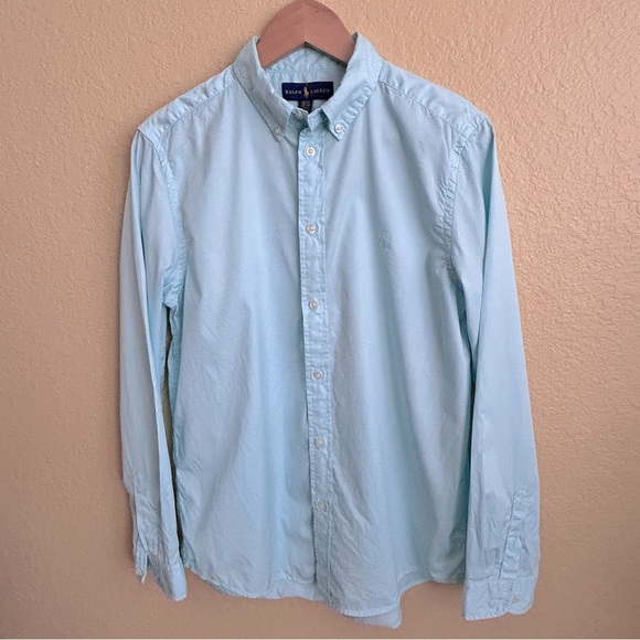 Ralph Lauren Cotton Long Sleeve Button Down Shirt - Picture 2 of 9